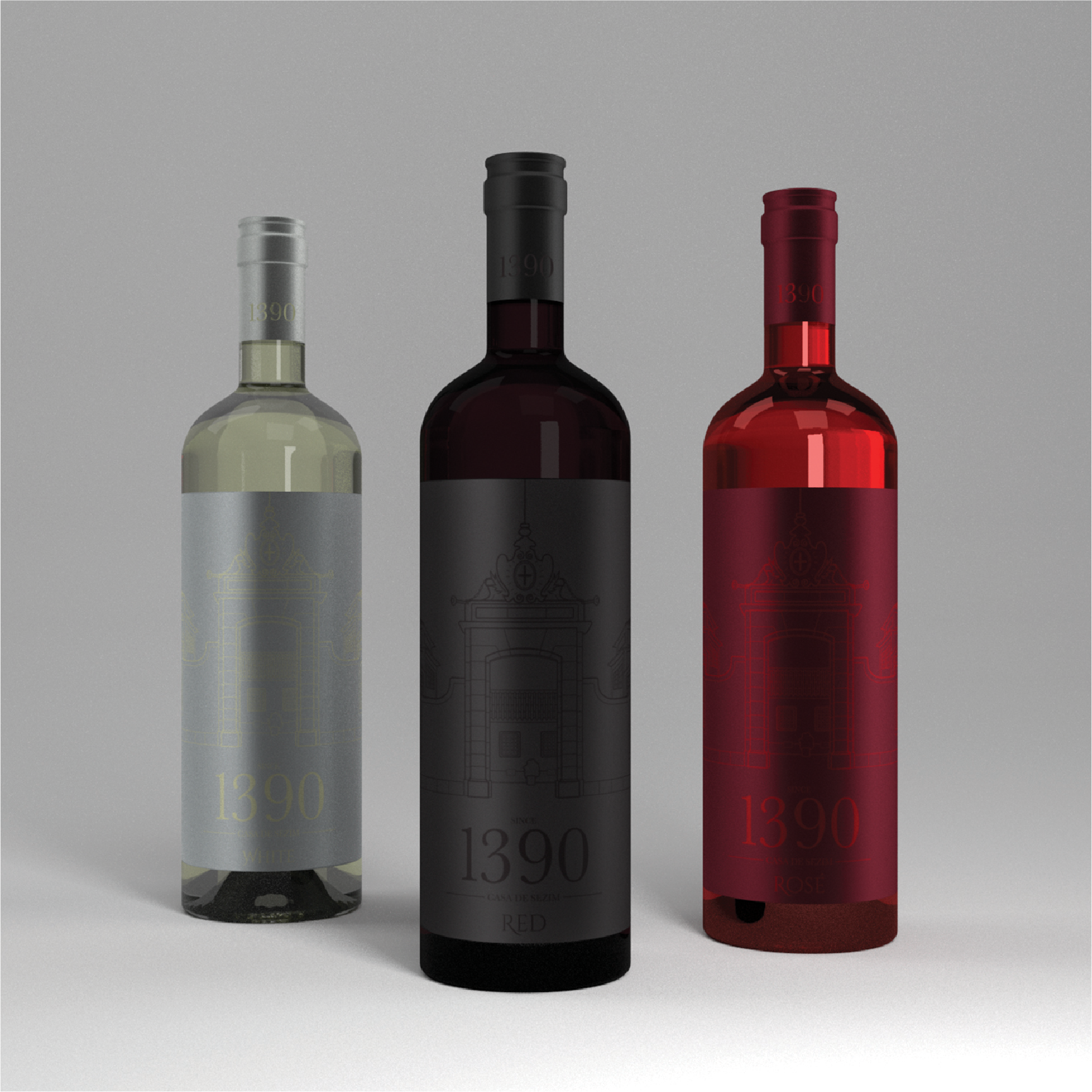 Identidade gráfica vinho